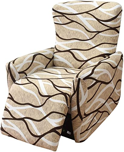 Ruhesessel Bezüge, Stretch Relaxsessel Bezug 4-Teilig Elastischer Antirutsch Husse Relaxsessel Sesselbezug, Überzug für Relaxsessel Sesselschoner für Fernsehsessel Abnehmbare Waschbar ( Color : #26 ) Ruhesessel Bezüge, Stretch Relaxsessel Bezug 4-Teilig Elastischer Antirutsch Husse Relaxsessel Sesselbezug, Überzug für Relaxsessel Sesselschoner für Fernsehsessel Abnehmbare Waschbar ( Color : #26 ) von AQIGR