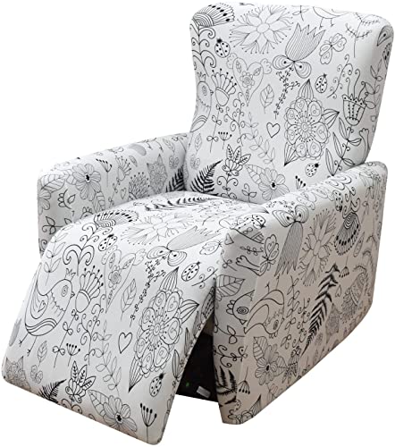 Ruhesessel Bezüge, Stretch Relaxsessel Bezug 4-Teilig Elastischer Antirutsch Husse, Sesselbezug Überzug für Fernsehsessel, Abnehmbar Waschbar (Color: #9) Ruhesessel Bezüge, Stretch Relaxsessel Bezug 4-Teilig Elastischer Antirutsch Husse, Sesselbezug Überzug für Fernsehsessel, Abnehmbar Waschbar (Color: #9) von AQIGR