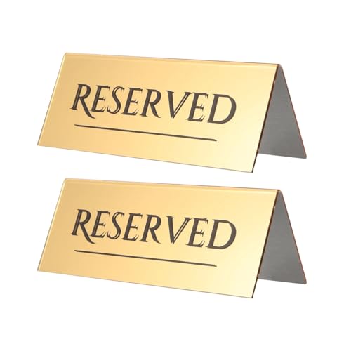 2 stücke Reserviert Sitz Platte Acryl Hochzeit Restaurant Konferenz Stuhl Tisch Zeichen Sitz Anordnung Decor 2 stücke Reserviert Sitz Platte Acryl Hochzeit Restaurant Konferenz Stuhl Tisch Zeichen Sitz Anordnung Decor von AQIOERH
