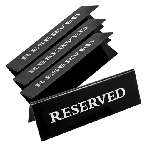 4Pcs Reserviert Sitz Zeichen Hochzeit Bankett Plaques Tisch Karten Sitz Anordnung Restaurant Stuhl Embleme 4Pcs Reserviert Sitz Zeichen Hochzeit Bankett Plaques Tisch Karten Sitz Anordnung Restaurant Stuhl Embleme von AQIOERH