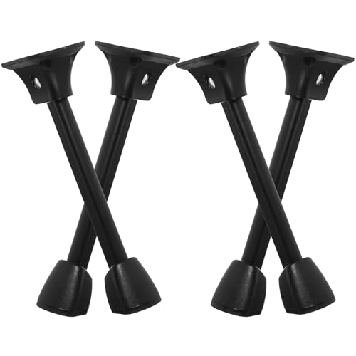AQIOERH 4 Stück Tisch-Klappbeine for Esszimmer, Klammer, Faltbare Möbel, Küche, Kaffee, verstellbar, Büro möbelfüße stützfuß(19.00X4.00X3.00CM) von AQIOERH