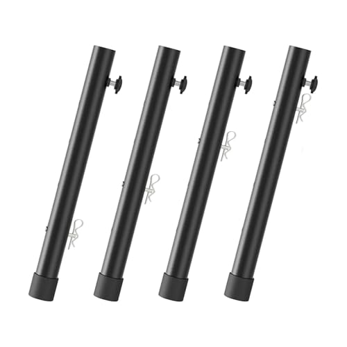 AQIOERH Tischbein, robust, langlebig, einfach zu verwendende Tischbein-Höhenverlängerung möbelfüße stützfuß(3.6inch to 17.32inch) von AQIOERH