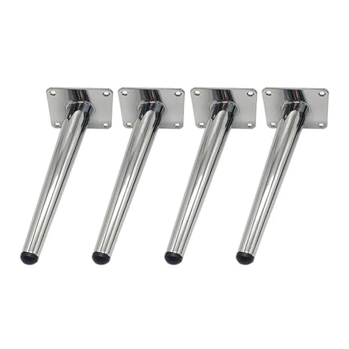 AQIOERH Urniture Legs Feet, 4 Stück for Sofa, Schrank, Tisch, Schrank, Stuhl, Möbel, konisch, Chrom, 15/20/25 cm, Metallfüße möbelfüße stützfuß(Green) von AQIOERH
