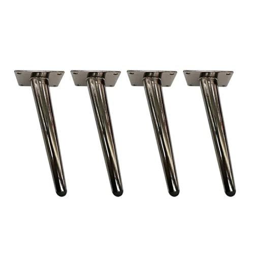 AQIOERH Urniture Legs Feet, 4 Stück for Sofa, Schrank, Tisch, Schrank, Stuhl, Möbel, konisch, Chrom, 15/20/25 cm, Metallfüße möbelfüße stützfuß(Red Rronze) von AQIOERH