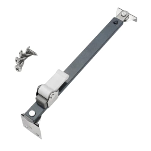 Begrenzer für Flügelfenster Winkelregler Windstrebe Stopper Zwickel Fester Edelstahlbegrenzer Teleskop-Schiebefensterbegrenzer(Style 01) von AQIOERH