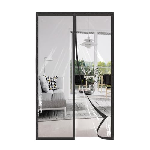 AQKaki Magnet Wärmeschutzvorhang für 105x210cm, EVA Transparenter Thermo Türvorhang Kälteschutz Wintern Thermovorhang Tür Wasserdicht Winddicht Isoliervorhang Balkon Badezimmer Tür Wohnzimmer AQKaki Magnet Wärmeschutzvorhang für 105x210cm, EVA Transparenter Thermo Türvorhang Kälteschutz Wintern Thermovorhang Tür Wasserdicht Winddicht Isoliervorhang Balkon Badezimmer Tür Wohnzimmer von AQKaki