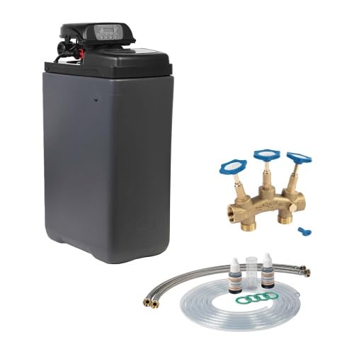 Wasserenthärtungsanlage PINK 20 mit Anschlussset und Montageblock | Wasserenthärter für Haushalte bis zu 6 Personen | Entkalkungsanlage Antikalkanlage Entkalker für weiches Wasser Wasserenthärtungsanlage PINK 20 mit Anschlussset und Montageblock | Wasserenthärter für Haushalte bis zu 6 Personen | Entkalkungsanlage Antikalkanlage Entkalker für weiches Wasser von AQMOS Wasseraufbereitung