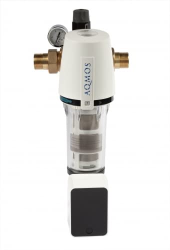 Rückspülfilter Aqmos 1 mit Rückspülfilterautomatik, Druckminderer und Manometer von AQMOS Wasseraufbereitung