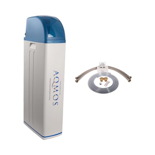 Aqmos R2D2-72 Wasserenthärtungsanlage mit Anschlussset 1" | Wasserenthärter für Haushalte bis zu 7 Personen | Entkalkungsanlage, Antikalkanlage für weiches Wasser von AQMOS Wasseraufbereitung