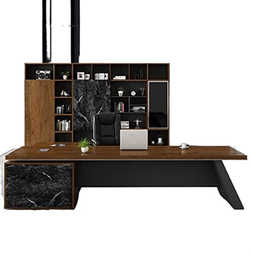 AQQWWER Büroschreibtische Table Boss Table Computer Table Office Furniture Work Table Company Table and Chair Combination AQQWWER Büroschreibtische Table Boss Table Computer Table Office Furniture Work Table Company Table and Chair Combination von AQQWWER