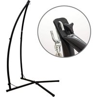 Hängesessel Gestell Hängestuhlständer 214cm Stahlrohr Ständer für Hängesitz Halterung Schaukelgestell Metall von AQRAU