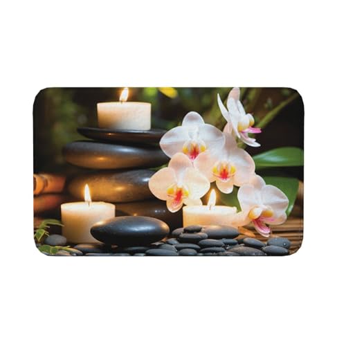 Fußmatte für den Innen- und Außenbereich, rutschfeste Bodenmatte, Entspannung mit Massage, Spa, Fußmatte für Eingangsbereich, Veranda, Waschküche, Badezimmer, Schlafzimmer, Teppich, 50,8 x 80 cm Fußmatte für den Innen- und Außenbereich, rutschfeste Bodenmatte, Entspannung mit Massage, Spa, Fußmatte für Eingangsbereich, Veranda, Waschküche, Badezimmer, Schlafzimmer, Teppich, 50,8 x 80 cm von AQRJKHD