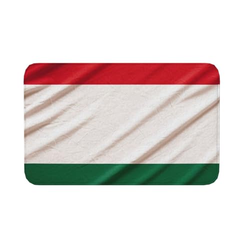 Fußmatte für drinnen und draußen, rutschfeste Bodenmatte, Italien-Flagge, Fußmatte für Eingangsbereich, Veranda, Waschküche, Badezimmer, Schlafzimmer, 50,8 x 80 cm Fußmatte für drinnen und draußen, rutschfeste Bodenmatte, Italien-Flagge, Fußmatte für Eingangsbereich, Veranda, Waschküche, Badezimmer, Schlafzimmer, 50,8 x 80 cm von AQRJKHD
