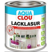 Aqua Clou - Lacklasur L17 750 ml, eiche mittel, seidenmatt Schutzlack Schutzlasur von AQUA CLOU