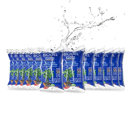 Aqua Control - Festes Wasser für Ihre Pflanzen, ideal für die Bewässerung während Ihres Urlaubs, bis zu 30 Tage ohne Bewässerung, 400 ml, 12 Stück, Verpackung kann variieren Aqua Control - Festes Wasser für Ihre Pflanzen, ideal für die Bewässerung während Ihres Urlaubs, bis zu 30 Tage ohne Bewässerung, 400 ml, 12 Stück, Verpackung kann variieren von AQUA CONTROL