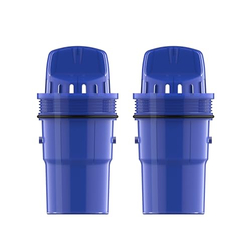 2 Packungen Krug Wasserfilter Ersatz für alle PUR®, PUR® Plus Krug und Spender Filtrationssysteme, CRF950Z, PPF951K™, PPF900Z™, NSF-zertifiziert, AQUA CREST von AQUA CREST