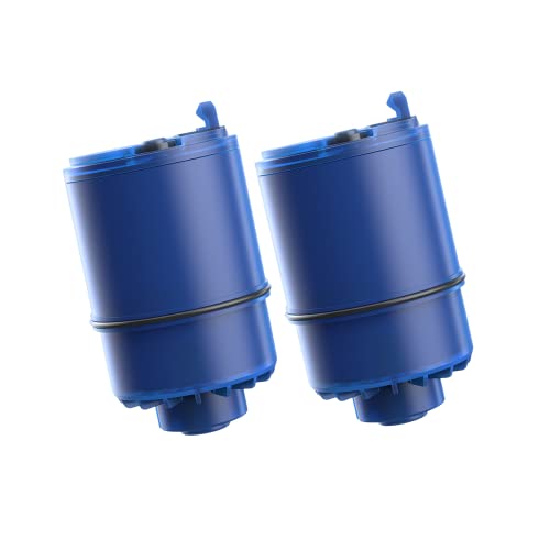 2 Stück Filter Ersatz für alle PUR®, PUR® PLUS Wasserhahn-Filtrationssysteme, Pur® RF-9999® Wasserhahn-Wasserfilter, NSF-zertifiziert, AQUA CREST von AQUA CREST