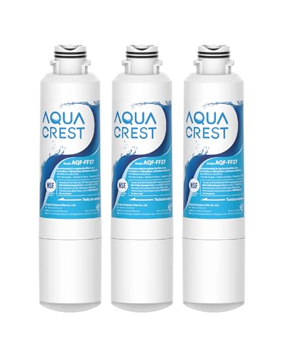 3X AQUACREST DA29-00020B Kühlschrank Wasserfilter, Kompatibel mit Samsung® DA29-00020B, HAF-CIN EXP DA29-00020A DA29-00019A DA97-08006 DA97-08043ABC Kenmore46-9101 REFSVC AP5271937 HDX-FMS-2 (3) von AQUA CREST