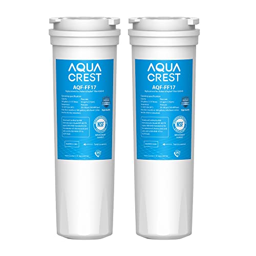 AQUA CREST 836848 Kühlschrank Wasserfilter, Kompatibel mit Fisher & Paykel 836848, 836860, E404BRXFDU, E522BRXFDU, PS2067635, Maytag/Amana Clean 'n Clear, RO185011, RO185014, 67003662, WF60, C2 (2) von AQUA CREST