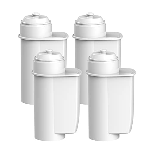 AquaCrest AQK-01 Kompatibler Kaffeemaschinenwasserfilterersatz für Brita Intenza; Siemens TZ70033, TCZ7003, EQ. Serie; Bosch 12008246 - einschließlich verschiedener Modelle von Neff & Gaggenau (4) von AQUA CREST