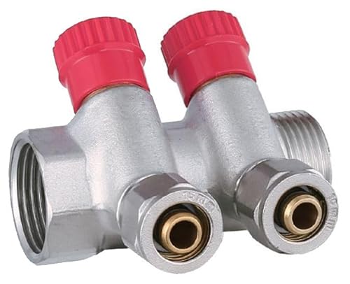 AQUA HEATING Warmwasserverteiler Wasserverteiler Warmwasser Trinkwasser Heizung Industrie Wasseranschluss-Verteiler 1 Zoll x 16 mm PEX 2 Kreise AQUA HEATING Warmwasserverteiler Wasserverteiler Warmwasser Trinkwasser Heizung Industrie Wasseranschluss-Verteiler 1 Zoll x 16 mm PEX 2 Kreise von AQUA HEATING