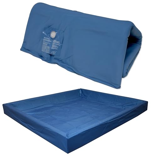 AQUA ROYAL Wasserbetten Matratze Softside Mono/UNO Wasserkern + Sicherheitsliner 200x210 cm für Wasserbett maximale Beruhigung F6 von AQUA ROYAL