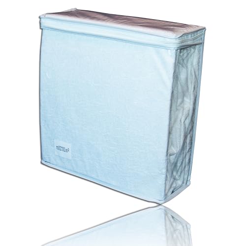 AQUA ROYAL Wasserbetten Topliner, 180-200 x 200-220 cm, Matratzenschutz mit PU-Membrane, Wasserdicht, 220g/m², Waschbar bei 60°C (200x210 cm) von AQUA ROYAL