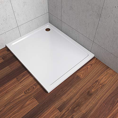 AQUABATOS 110 x 90 cm Rechteckig Duschwanne Duschtasse Kunststein für Duschkabine Dusche Super Flach Weiß AQUABATOS 110 x 90 cm Rechteckig Duschwanne Duschtasse Kunststein für Duschkabine Dusche Super Flach Weiß von AQUABATOS