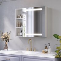 AQUABATOS Bad Spiegelschrank mit Beleuchtung 70 x 60 cm Rechtsoffener Badezimmerschrank LED Badspiegel mit Infrarot Sensor Antibeschlag Dimmbar AQUABATOS Bad Spiegelschrank mit Beleuchtung 70 x 60 cm Rechtsoffener Badezimmerschrank LED Badspiegel mit Infrarot Sensor Antibeschlag Dimmbar von AQUABATOS