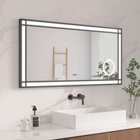 AQUABATOS LED Spiegel Touch Beschlagfrei Kaltweiß 6400K Dimmbarer Badspiegel mit Beleuchtung 3-fache Vergrößerung Badezimmerspiegel Wandspiegel 120 x AQUABATOS LED Spiegel Touch Beschlagfrei Kaltweiß 6400K Dimmbarer Badspiegel mit Beleuchtung 3-fache Vergrößerung Badezimmerspiegel Wandspiegel 120 x von AQUABATOS