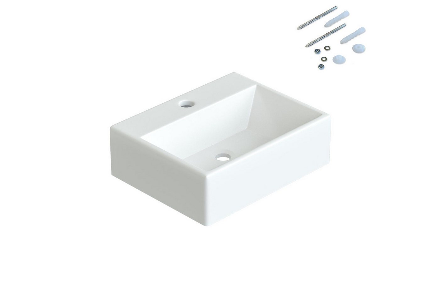 AQUABATOS Waschbecken Aufsatzwaschbecken mit/ohne Hahnloch rund oval eckig 30 40 50 60cm (Handwaschbecken Gäste wc Waschbecken klein Wandmontage ohne Unterschrank modern, mit ohne Überlauf wählbar,Ultradünner Rand), verschiedene Montagemöglichkeiten AQUABATOS Waschbecken Aufsatzwaschbecken mit/ohne Hahnloch rund oval eckig 30 40 50 60cm (Handwaschbecken Gäste wc Waschbecken klein Wandmontage ohne Unterschrank modern, mit ohne Überlauf wählbar,Ultradünner Rand), verschiedene Montagemöglichkeiten von AQUABATOS