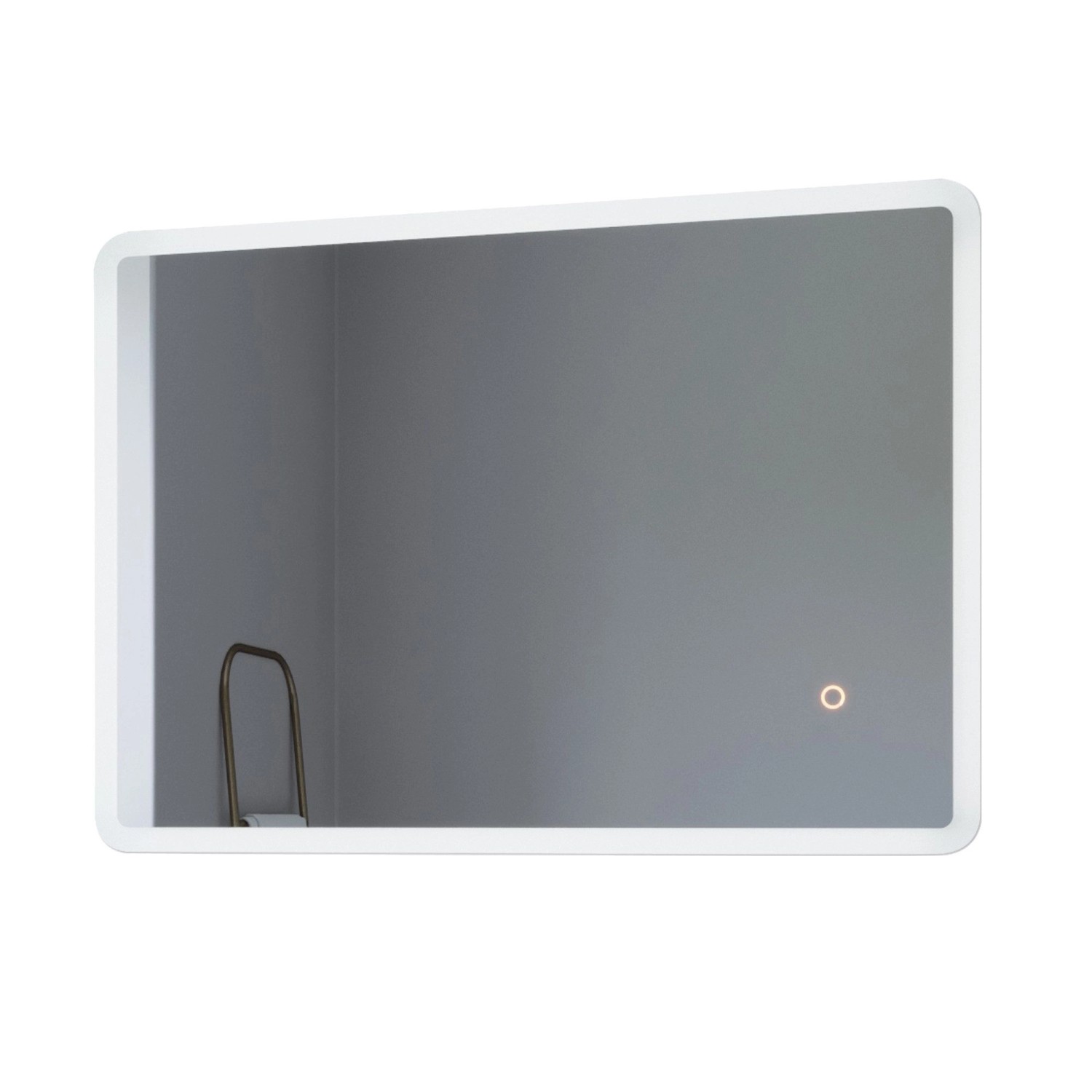 Aquabatos 70 x 50 cm Badspiegel mit Beleuchtung Wandspiegel Kaltweiß LED Spiegel Lichtspiegel für Badezimmer IP44 mit Dimm Funktion Touch Schalter Aquabatos 70 x 50 cm Badspiegel mit Beleuchtung Wandspiegel Kaltweiß LED Spiegel Lichtspiegel für Badezimmer IP44 mit Dimm Funktion Touch Schalter von AQUABATOS