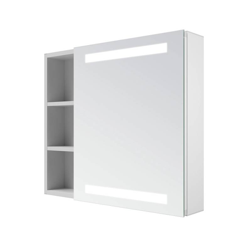 Aquabatos Bad Spiegelschrank LED Badschrank Badspiegel mit Beleuchtung 70 x 60 cm Rechtsoffener Badezimmerschrank mit Steckdose Antibeschlag Aquabatos Bad Spiegelschrank LED Badschrank Badspiegel mit Beleuchtung 70 x 60 cm Rechtsoffener Badezimmerschrank mit Steckdose Antibeschlag von AQUABATOS
