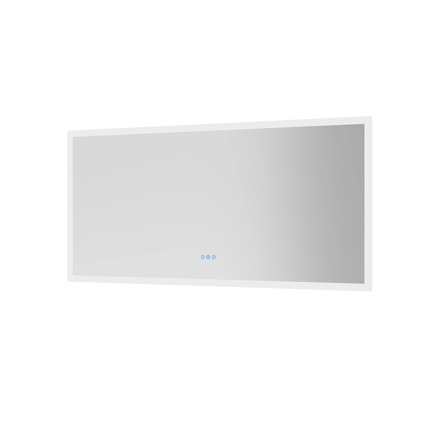 Aquabatos Badspiegel 140 x 70 cm Lichtspiegel Badezimmerspiegel Wandspiegel Spiegel mit LED Streifen Dimmbar Spiegelheizung Rechteckig Beleuchtung Aquabatos Badspiegel 140 x 70 cm Lichtspiegel Badezimmerspiegel Wandspiegel Spiegel mit LED Streifen Dimmbar Spiegelheizung Rechteckig Beleuchtung von AQUABATOS