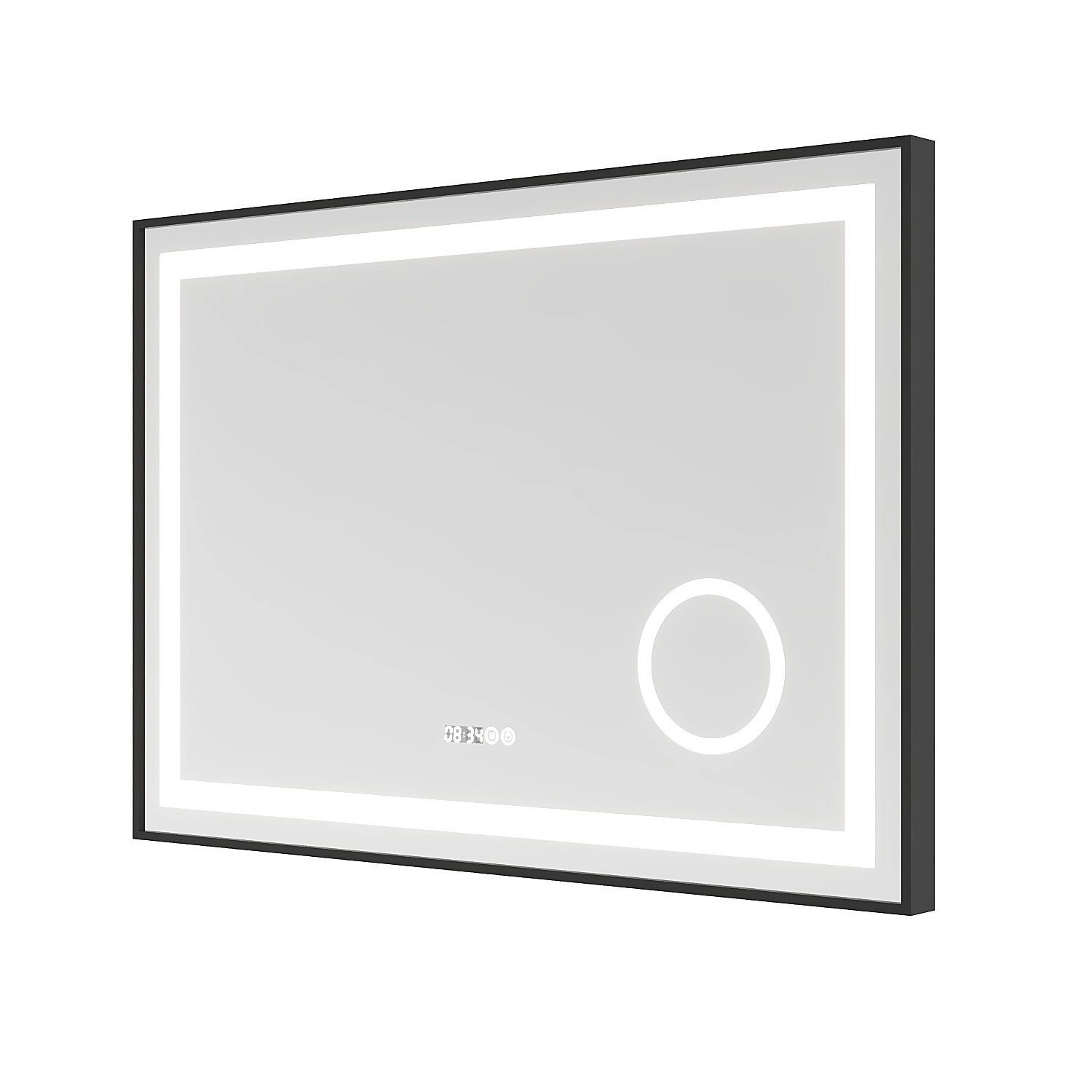Aquabatos Badspiegel mit 3-fache Vergrößrung LED Spiegel 100 x 70 cm Wandspiegel Badezimmerspiegel mit Beleuchtung Kaltweiß 6400K Beschlagfrei Dimmbar Aquabatos Badspiegel mit 3-fache Vergrößrung LED Spiegel 100 x 70 cm Wandspiegel Badezimmerspiegel mit Beleuchtung Kaltweiß 6400K Beschlagfrei Dimmbar von AQUABATOS