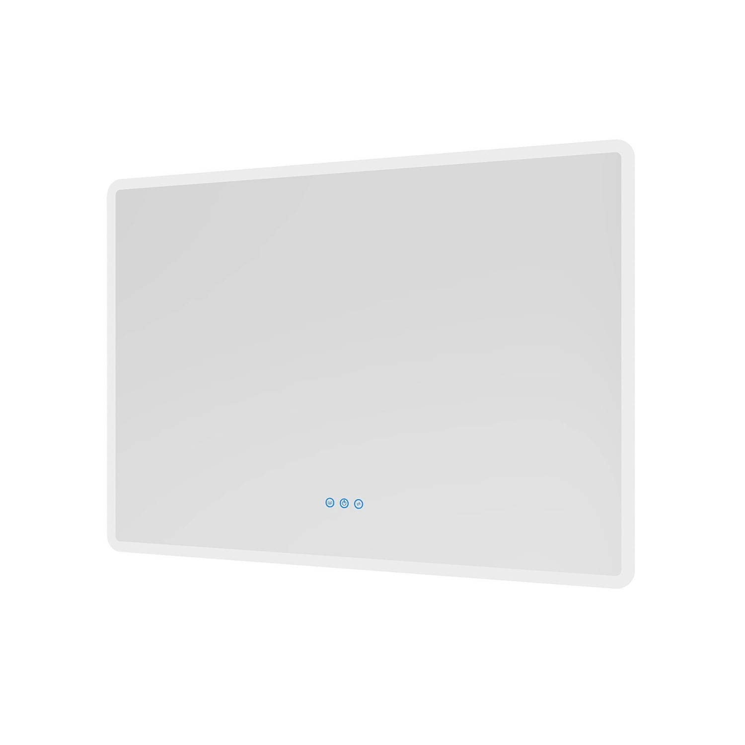 Aquabatos Spiegel mit Beleuchtung Dimmbar LED Badspiegel Badezimmerspiegel 100 x 70 cm mit Touch-Schalter Antibeschlag Wandspiegel 3 Lichtfarben Aquabatos Spiegel mit Beleuchtung Dimmbar LED Badspiegel Badezimmerspiegel 100 x 70 cm mit Touch-Schalter Antibeschlag Wandspiegel 3 Lichtfarben von AQUABATOS