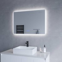 Badezimmerspiegel Wandspiegel mit LED Licht 100x70cm BORAS Typ C Touch Sensor Dimmbar Antibeschlag Kaltweiß 6400K Warmweiß 3000K AQUABATOS Badezimmerspiegel Wandspiegel mit LED Licht 100x70cm BORAS Typ C Touch Sensor Dimmbar Antibeschlag Kaltweiß 6400K Warmweiß 3000K AQUABATOS von AQUABATOS
