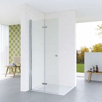 Duschkabine Falttür Duschabtrennung Walkin Duschwand Glas faltbar klappbar Begehbare Dusche Faltwand Bodengleich 2. Größe: 70 x 187 cm Duschkabine Falttür Duschabtrennung Walkin Duschwand Glas faltbar klappbar Begehbare Dusche Faltwand Bodengleich 2. Größe: 70 x 187 cm von AQUABATOS