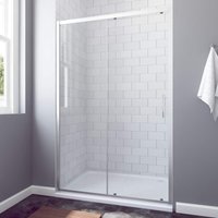 Duschkabine Schiebetür Dusche 130 cm Nischentür Duschabtrennung Duschwand Glas Duschtür Nische Glastür 185 cm höhe esg Sicherheitsglas Echtglas Duschkabine Schiebetür Dusche 130 cm Nischentür Duschabtrennung Duschwand Glas Duschtür Nische Glastür 185 cm höhe esg Sicherheitsglas Echtglas von AQUABATOS