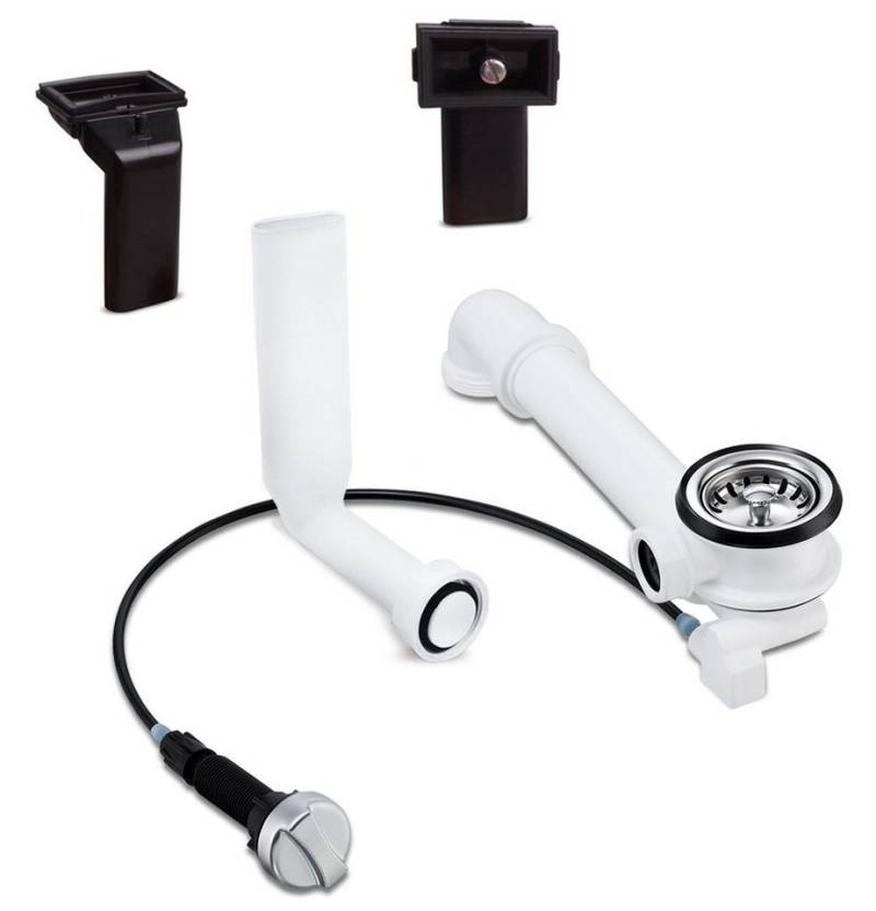 AQUADE Türgriff Siebkorbventill 70mm mit ExcenterventiL Raumschaffer von AQUADE