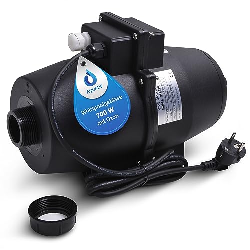 AQUADE Whirlpoolluftgebläse 700W+ Heizung 300W+ Ozon - Gebläse für Whirlpool Badewannen/Luftgebläse Outdoor Whirlpool-Badewanne/Gebläsepumpe Ermöglicht eine Bakterizide Reinigung mit Ozon von AQUADE