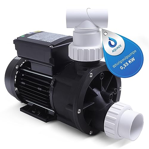 Whirlpoolpumpe Zirkulationspumpe Umwälzpumpe Filterpumpe SPA-Pumpe Whirlpool-Pumpe Pneumatik mit TÜV und CE Zeichen 0.55 KW / 0.75 HP von AQUADE