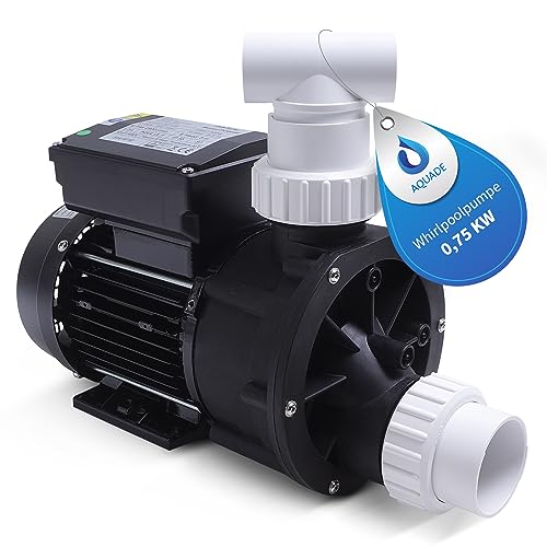 Whirlpoolpumpe Zirkulationspumpe Umwälzpumpe Filterpumpe SPA-Pumpe Whirlpool-Pumpe Pneumatik mit TÜV und CE Zeichen 0.75 KW / 1.0 HP von AQUADE