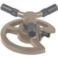 Drehbarer Sprinkler mit 3 Armen auf Sockel von AQUAFLOW