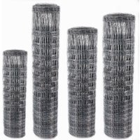50m Wildzaun Forstzaun Knotengeflecht Weidezaun Drahtzaun 100/8/15 Schwer von AQUAGART