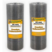 50m x 0,5m Volierendraht Drahtgitter Schweissgitter Drahtzaun Drahtgeflecht von AQUAGART