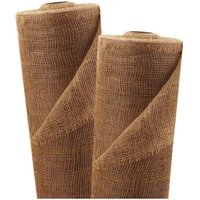 Aquagart - 40m x 1m Jutegewebe 105g/m² Jutematte Gartenjute Jute Stoff Sackleinen Juteband von AQUAGART