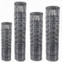 Aquagart - 50m Wildzaun Forstzaun Knotengeflecht Weidezaun Drahtzaun 100/8/15L von AQUAGART