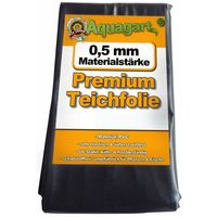 Aquagart - Teichfolie pvc 15m x 2m 0,5mm schwarz Folie für den Gartenteich von AQUAGART