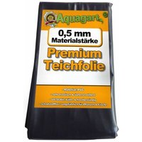 Aquagart - Teichfolie pvc 7m x 2m 0,5mm schwarz Folie für den Gartenteich von AQUAGART